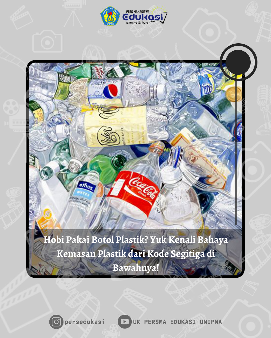 HOBI PAKAI BOTOL PLASTIK? YUK KENALI KODE SEGITIGA DIBAWAHNYA!