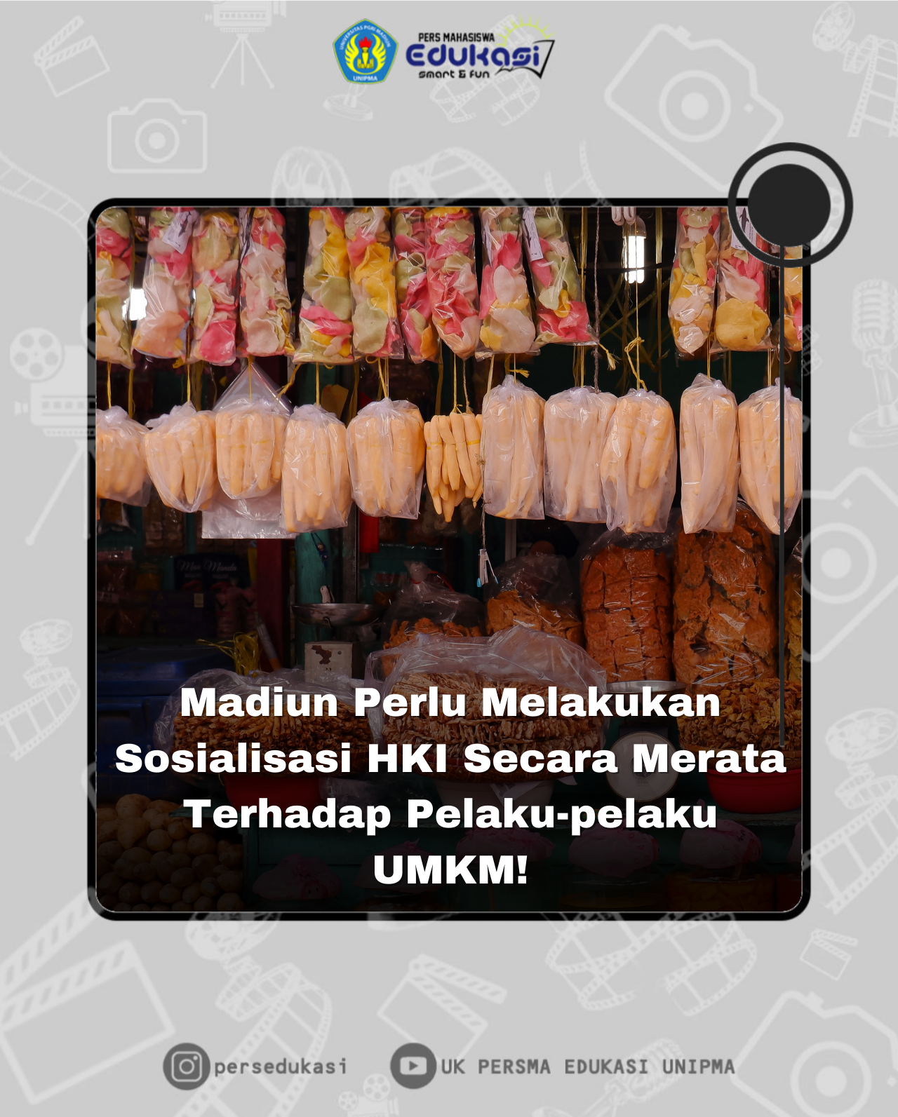 Madiun Perlu Melakukan Sosialisasi HKI secara Merata terhadap Pelaku-pelaku UMKM!