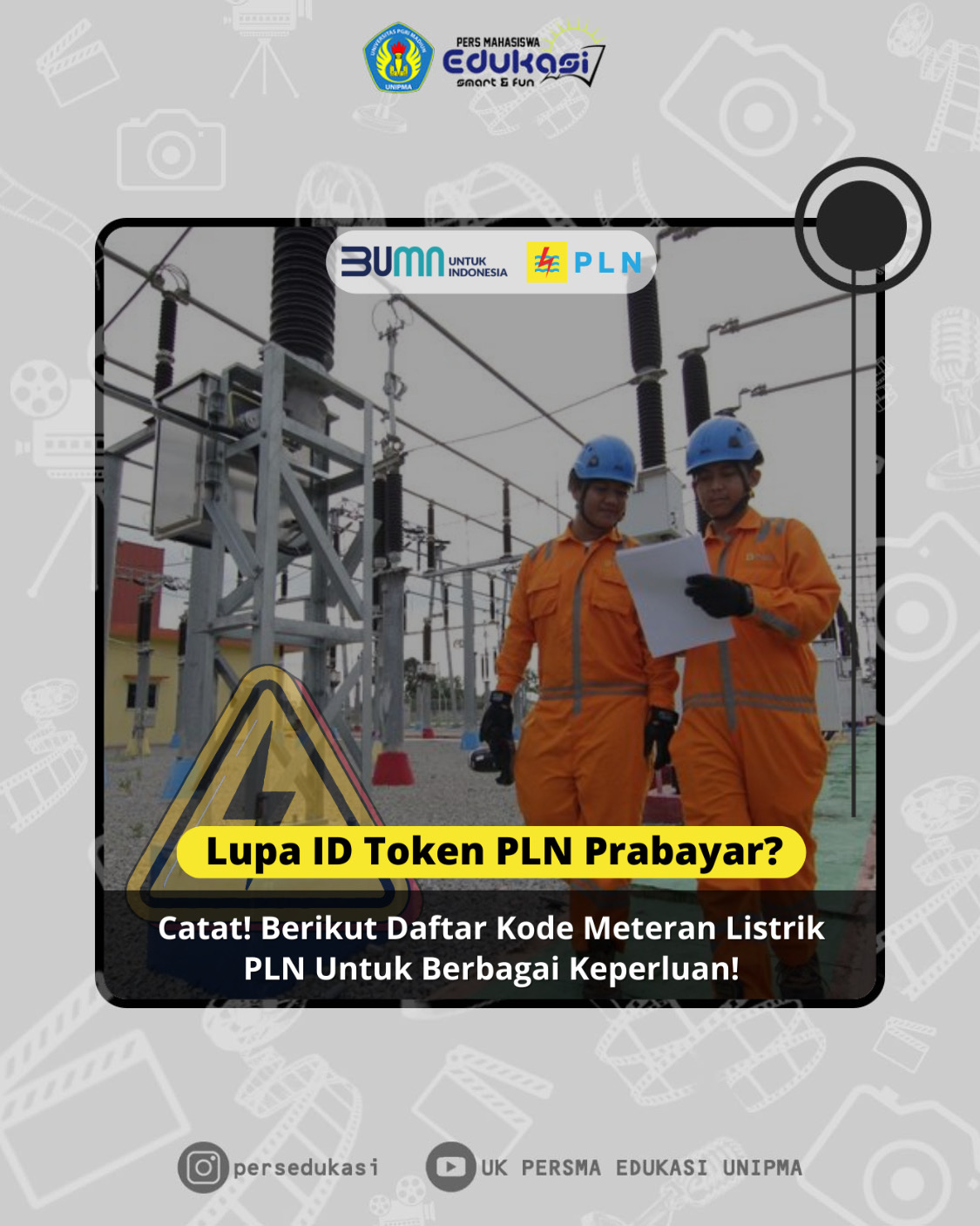 Lupa ID PLN, Berikut ini Kode Kode bermanfaat dari PLN