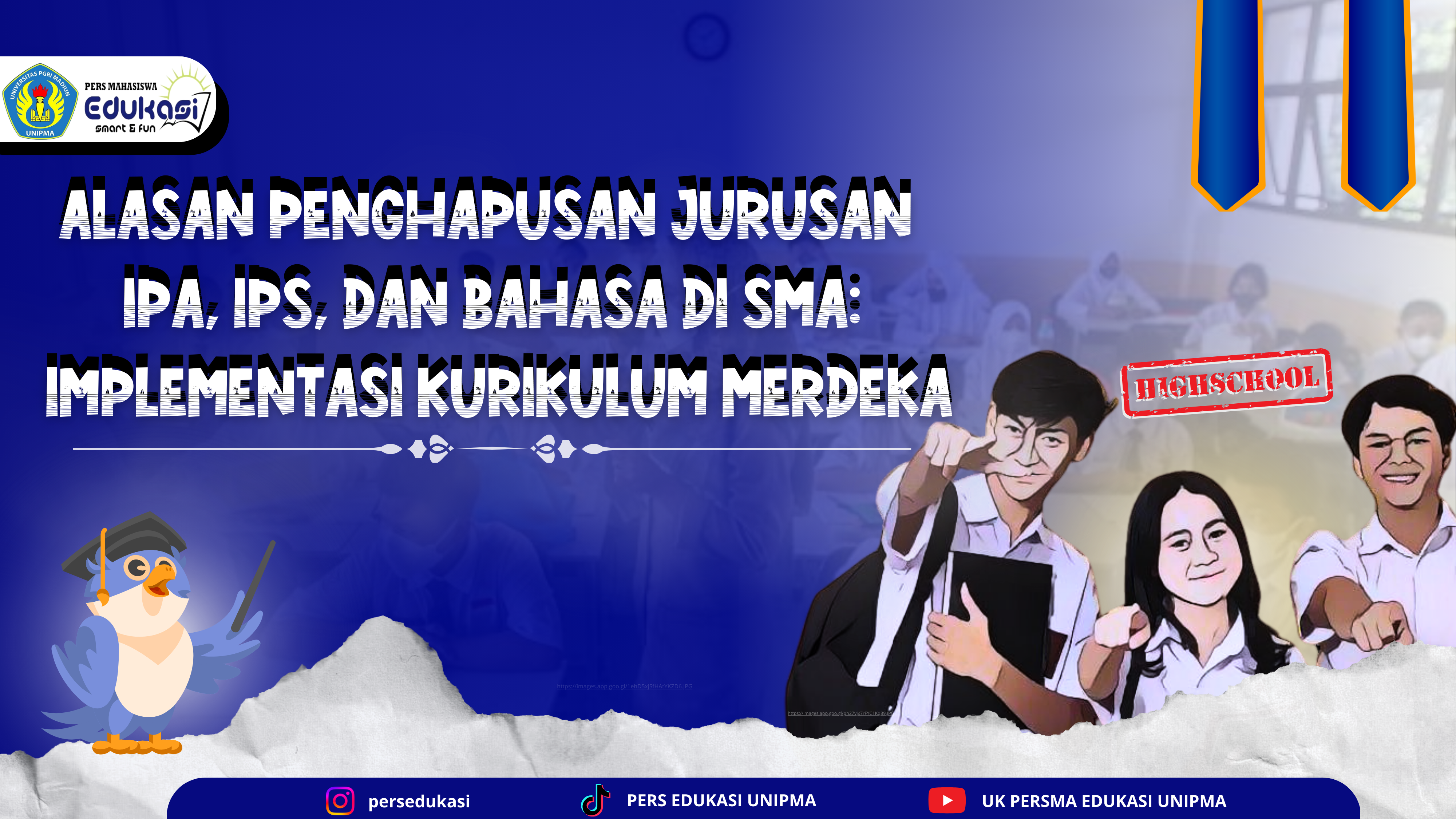 Alasan Penghapusan Jurusan IPA, IPS, dan Bahasa di SMA: Implementasi Kurikulum Merdeka