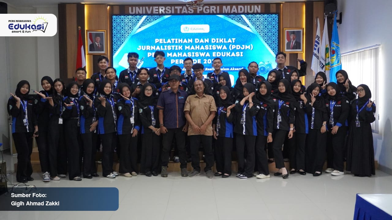 UKM Pers Mahasiswa Edukasi Menggelar Pelatihan dan Diklat Jurnalistik Mahasiswa (PDJM) di UNIPMA