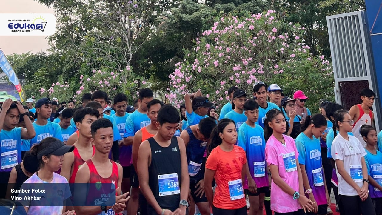 Semarak Dies Natalis ke-51, UNIPMA Color Run 2026 Tarik Lebih dari 500 Peserta